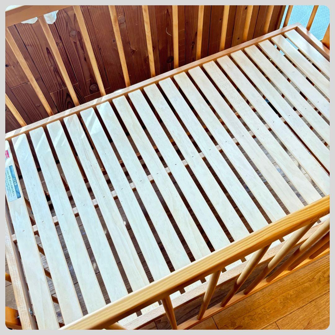 《送料無料❣️早い者勝ち❣️》ファルスカ　 ベビーベットベッドサイドベッド03