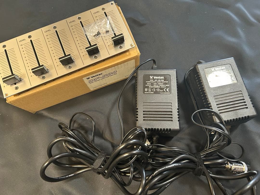 Vestax PMC-500 ロータリーミキサー 電源 ケース 縦フェーダー - メルカリ
