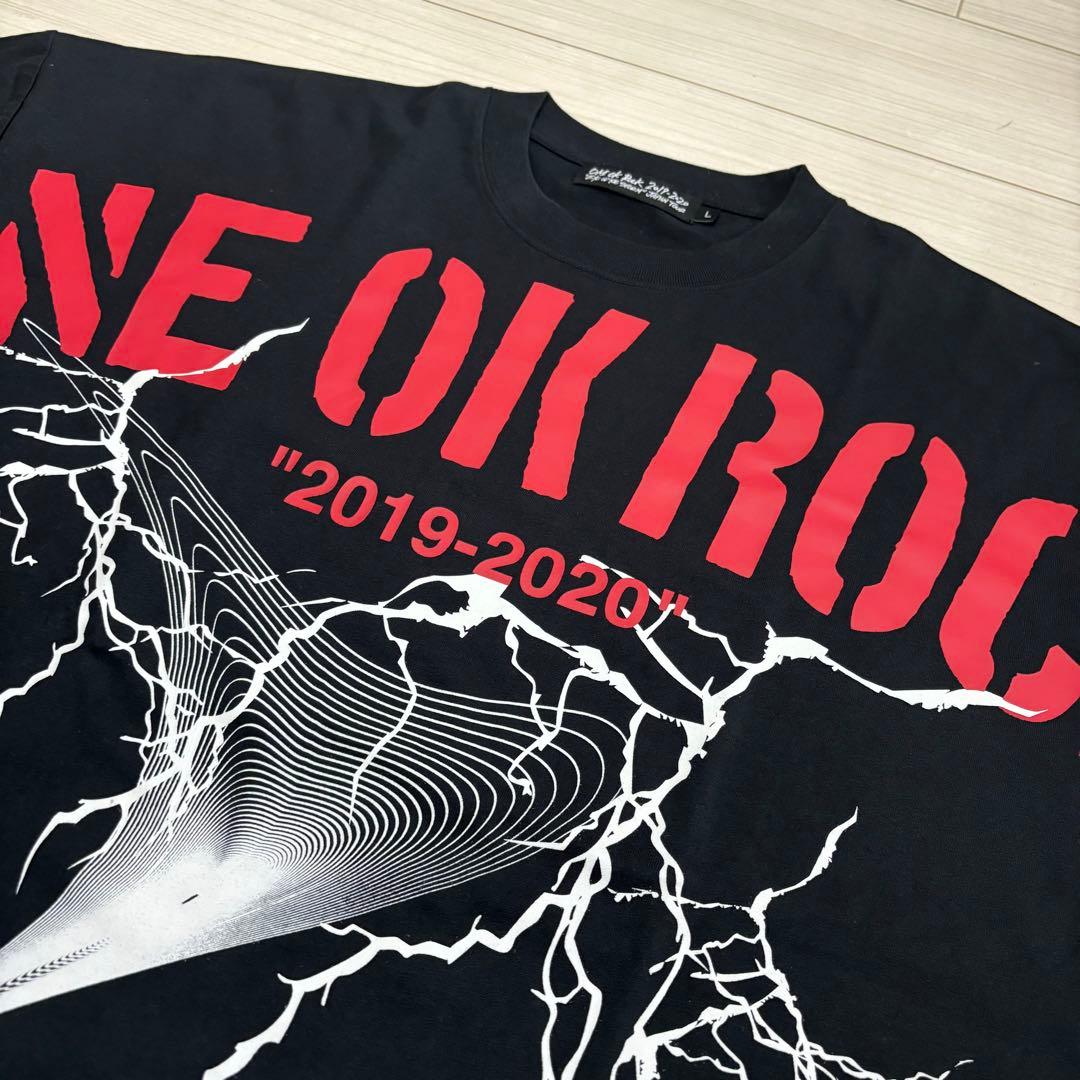 新品未□ONE OK ROCK ワンオク□2019-2020 ビッグ Tシャツ - メルカリ