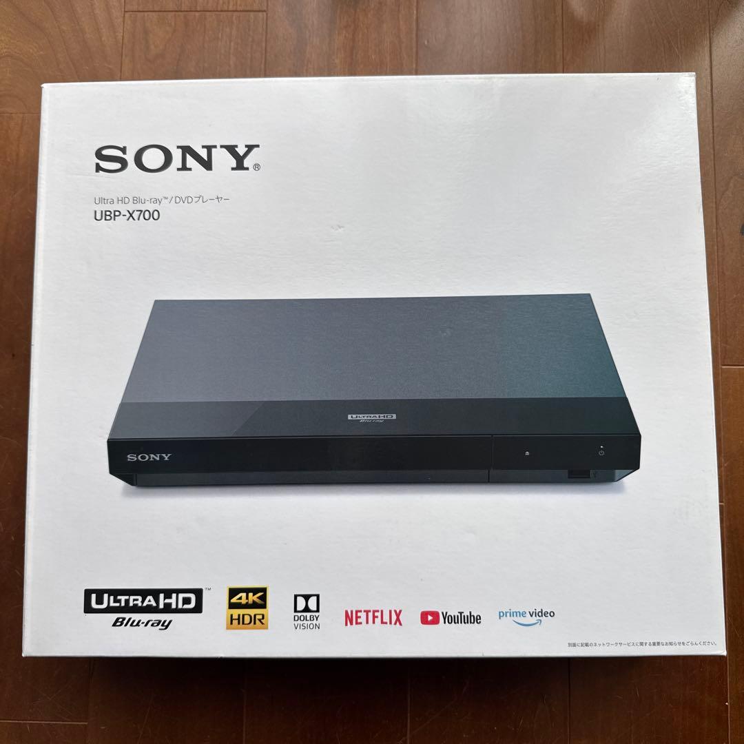 【新品未開封】SONY/ソニープレーヤー UBP-X700 4K Blu-ray Amazon | ソニー ブルーレイプレーヤー/DVDプレーヤー UBP-X700 Ultra