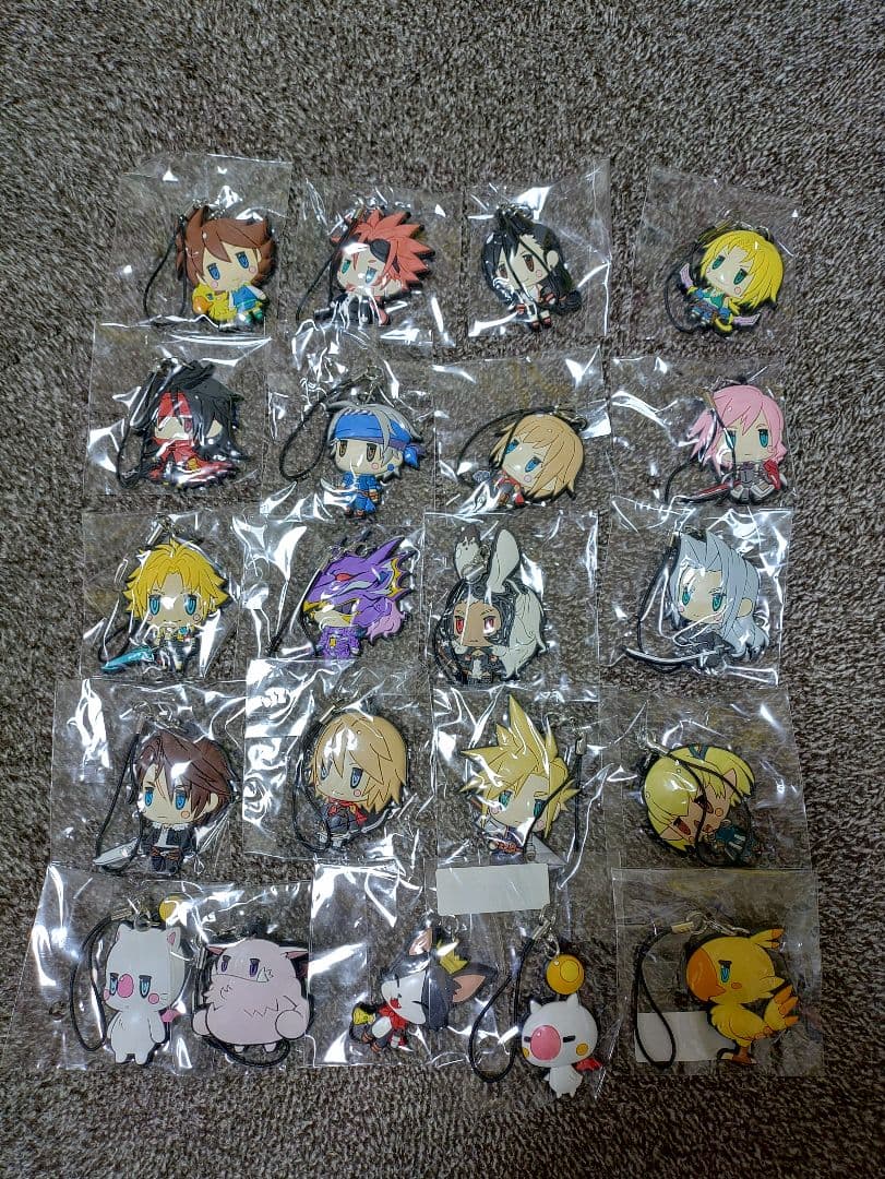 ファイナルファンタジー トレーディングラバーストラップ vol1〜8 コンプ FINAL FANTASY トレーディングラバーストラップ Vol.5 単品 : アニメル