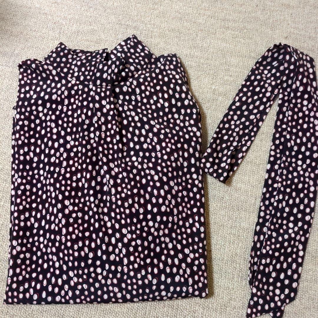 みぃさま☆soejuソージュ＊レオパード柄ボウタイブラウス