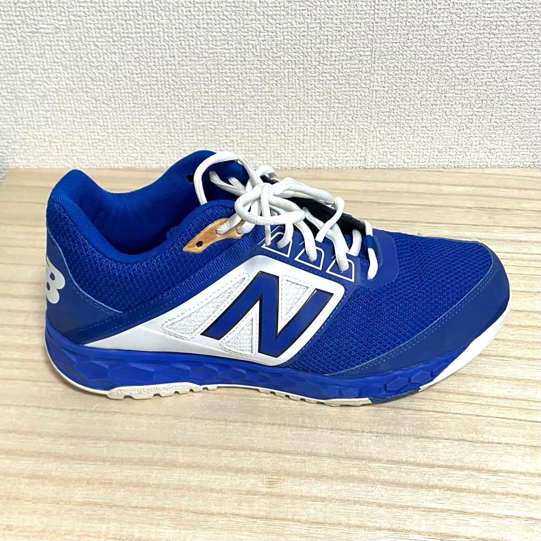 極美品 New Balance T3000TB4 青 26.5cm
