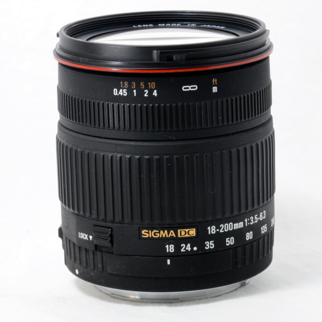⭐️良品⭐️SIGMA 18-200mm F3.5-6.3 DC キヤノン用