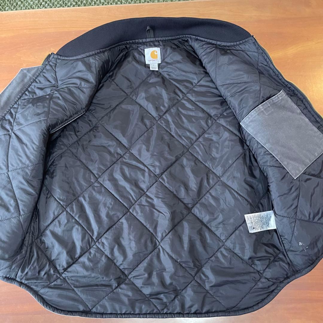 ☆carhartt vtg ダックベスト V02 029 L☆グレー☆フェード - メルカリ