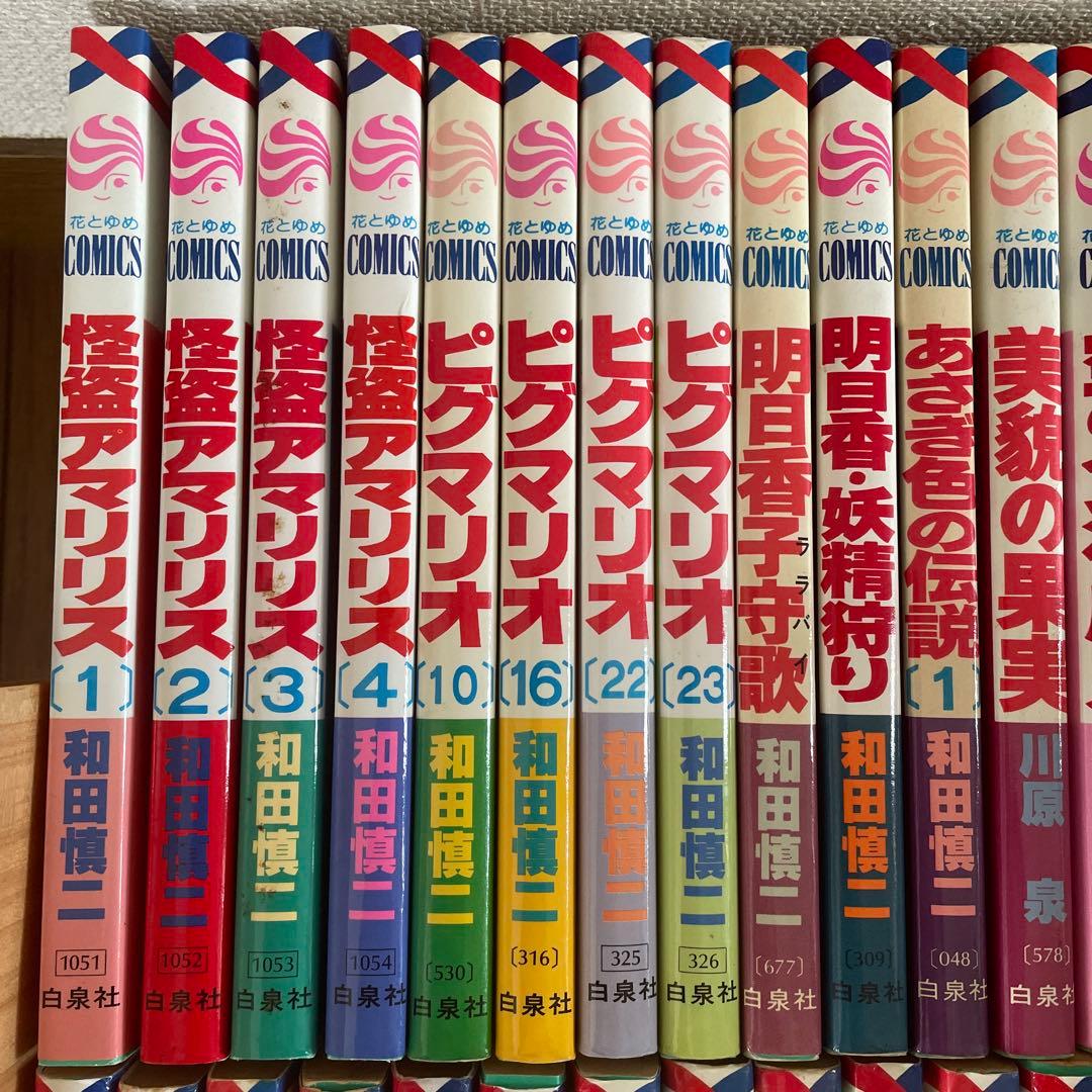 昭和のレトロコミック 白泉社花とゆめコミックスおまとめ38冊セット