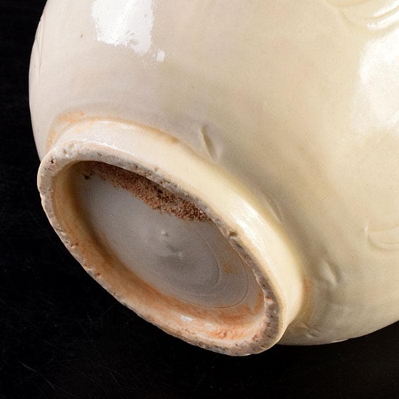 中国 徳化窯白磁 刻花文 水注瓶 C 6903 - メルカリ