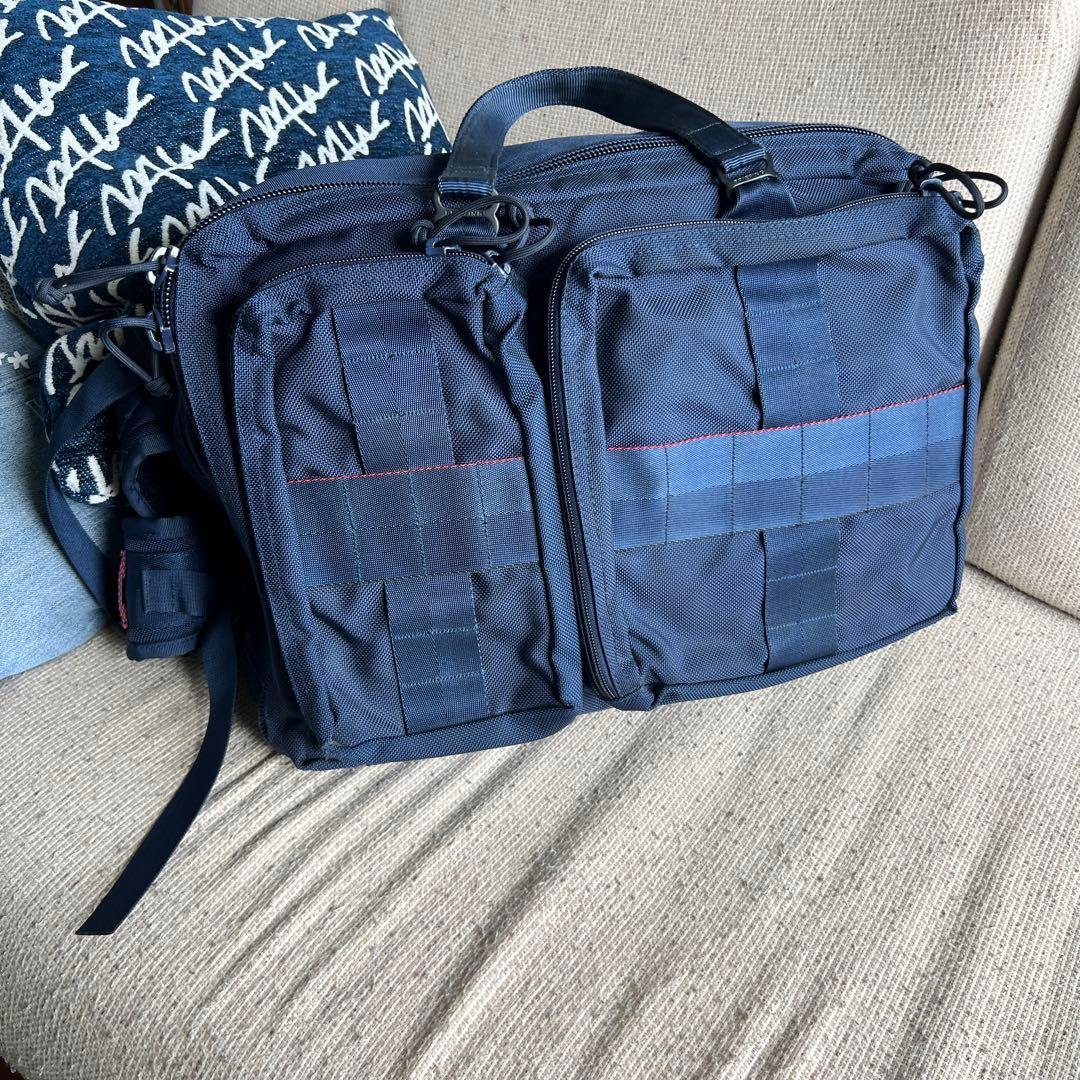 初期型希少品】BRIEFING BEAMS 別注3WAY エアフォースブルー - メルカリ