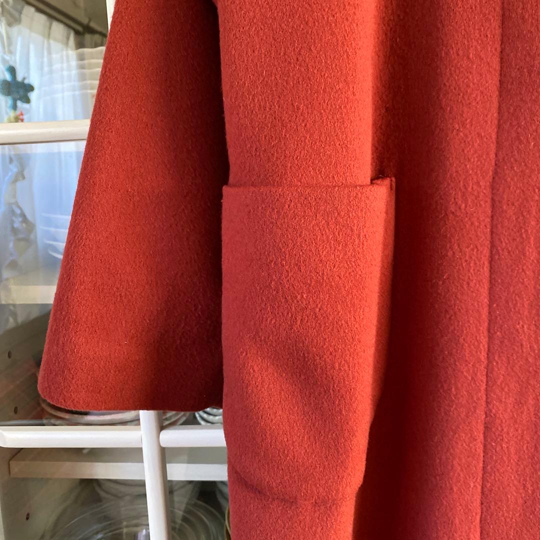 bulle de savon 赤 ロングコート - メルカリ