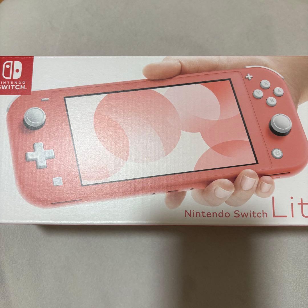 NintendoSwitch Light 中古品 コーラル Nintendo Switch 任天堂 Lite ニンテンドースイッチ ライト ターコイズ
