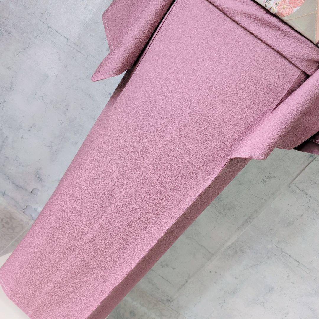 色無地 着物 フルセット 正絹 シンプル しつけ糸 F7 - メルカリ