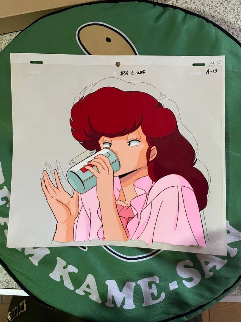 めぞん一刻 六本木朱美 セル画&原画？動画？セット - メルカリ