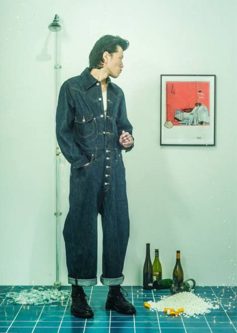 SUGARHILL 19AW SELAVGE DENIM JUMPSUIT - メルカリ