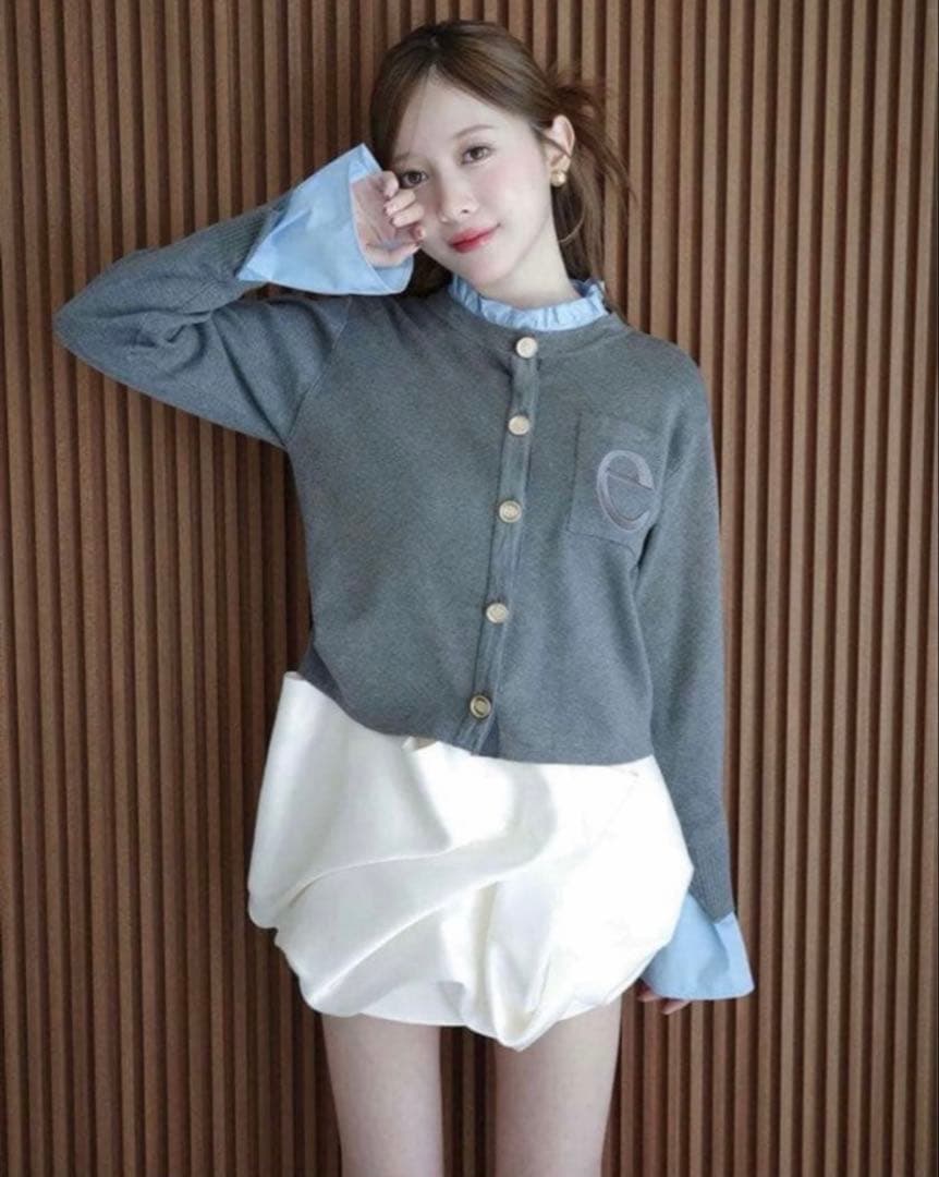 eimy istoire Attached collar ニットジャケット - メルカリ