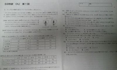 サピックス＊SS特訓＊6年 理科＊桜蔭対策プリント＊全14回完全版