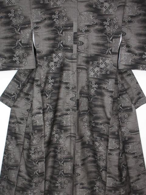 未着用に近い！純泥染＊7マルキ＊本場大島紬＊窪田織物＊着物