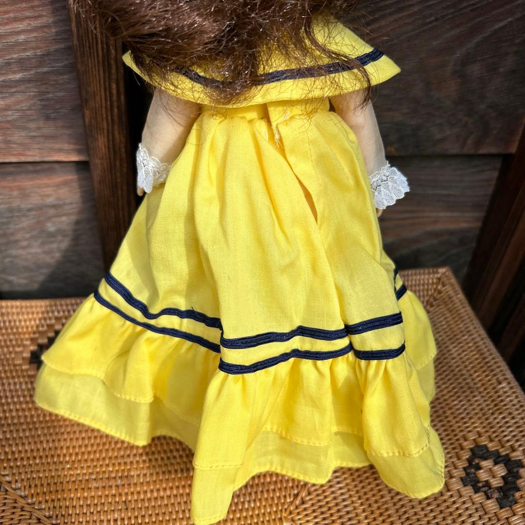 ビンテージ エファンビー ガール ドール ブラウン effanbee？