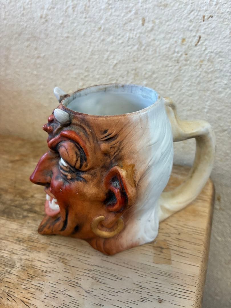 ビンテージ デビル 悪魔 レッドデビル アンティーク サタン マグカップ