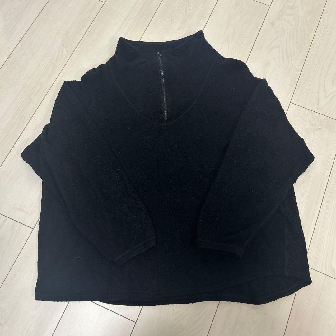 COMOLI シルクフリースハーフジッププルオーバー comoli｜シルクフリース ハーフジッププルオーバー - メルカリ