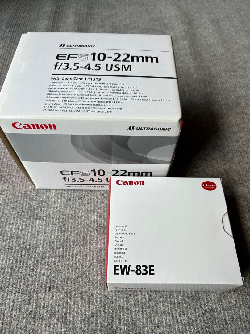 レンズ(ズーム) EF-S 10-22mm f3.5-405 USM