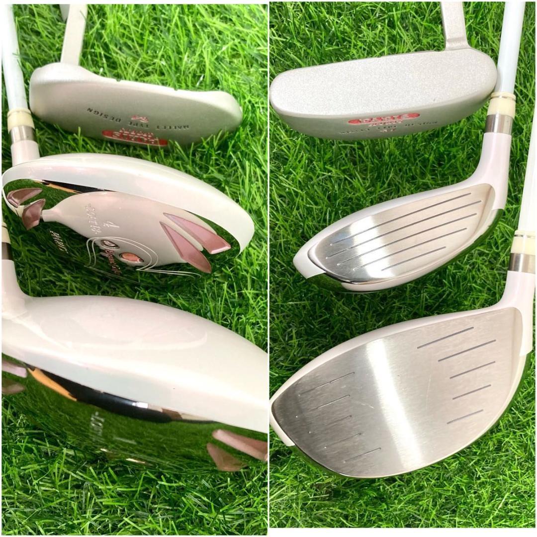 レディース パリス エレガントゴルファー ゴルフクラブ7本セット L