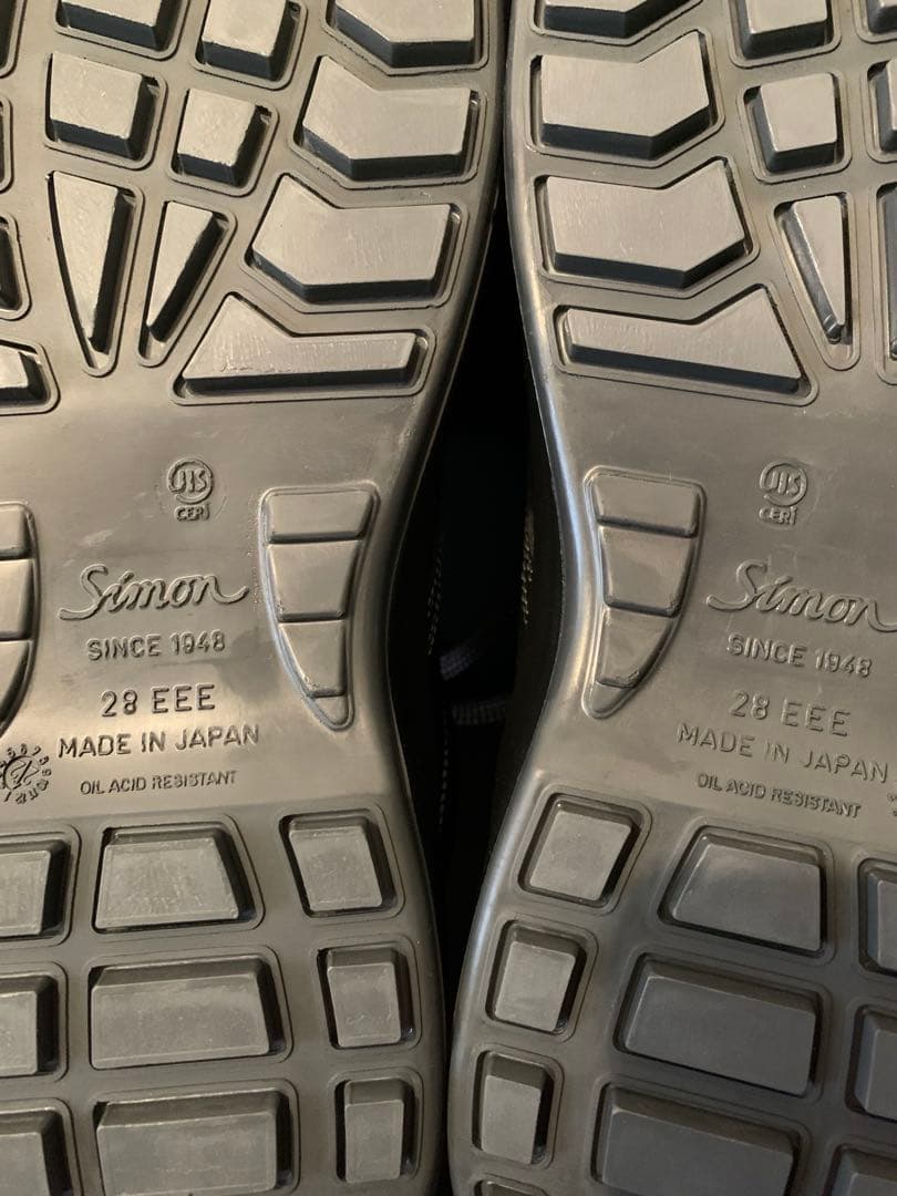 シモン 【生産完了品】安全靴甲プロ付 短靴 SS11D-6 28.0cm 未使用