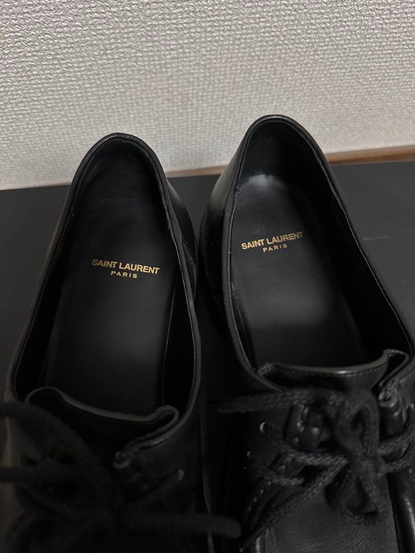 きゃす様専用】saint laurent チロリアンシューズ レザーシューズ