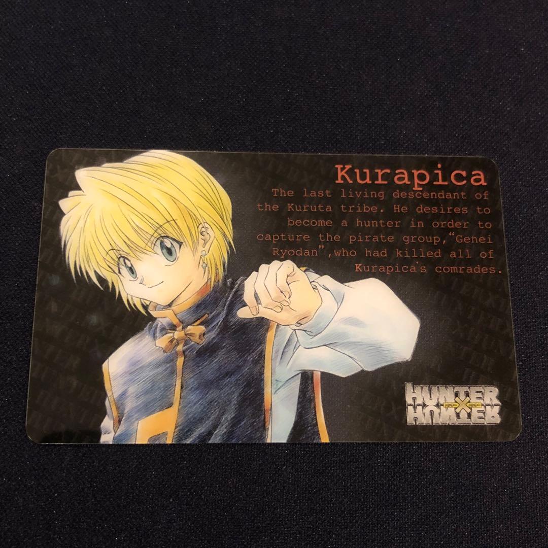 ハンターハンター HunterHunter クリアカード クラピカ 旧アニメ