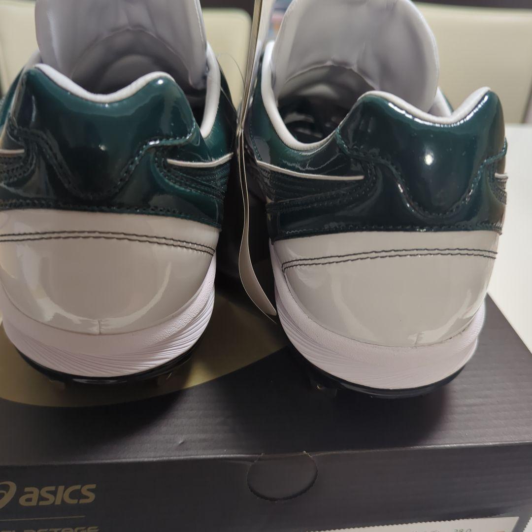 オーダーasics スパイクシューズ 28.0cm ダークグリーン