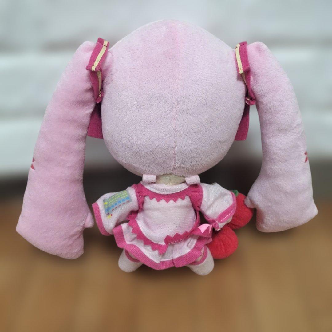 桜ミク サクラミク ピンクぬいぐるみ 希少 初音ミク - メルカリ