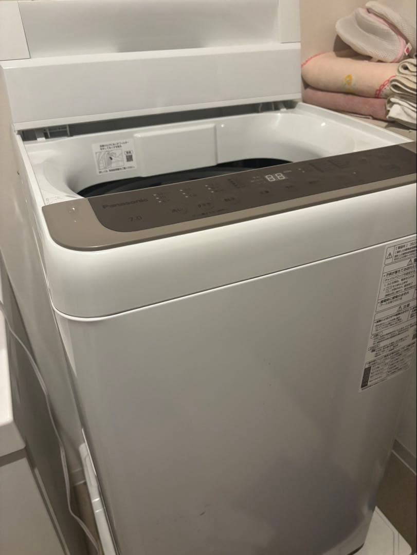 Panasonic縦型洗濯機NA-FA70H7 7.0kg 2022年 送料込み