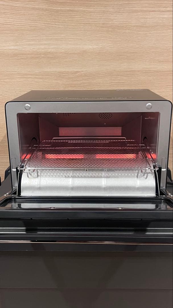 2025年製 東芝 コンベクションオーブン 4枚焼き ブラック HTR-R8K