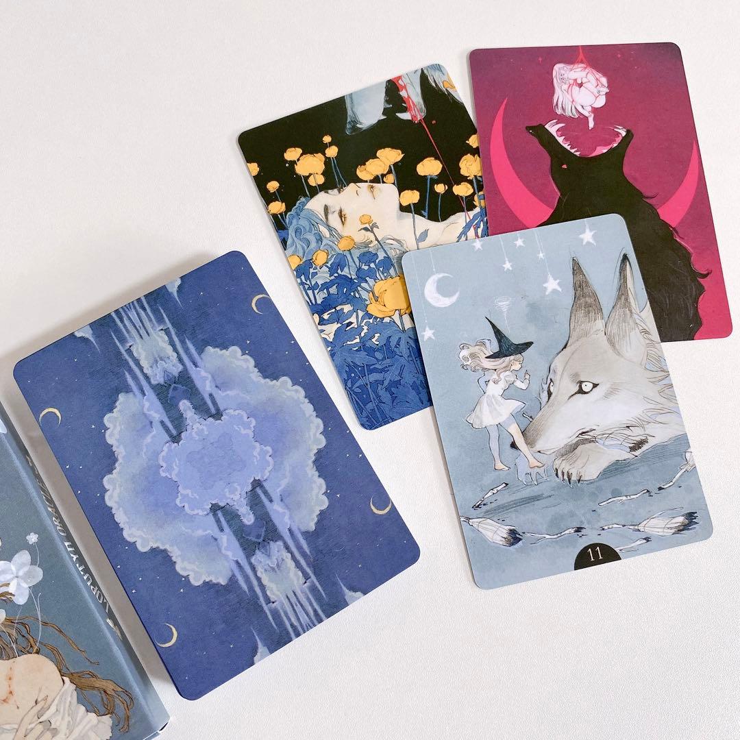 イタリア作家様製 狼と少女の官能 耽美 オラクルカード - メルカリ