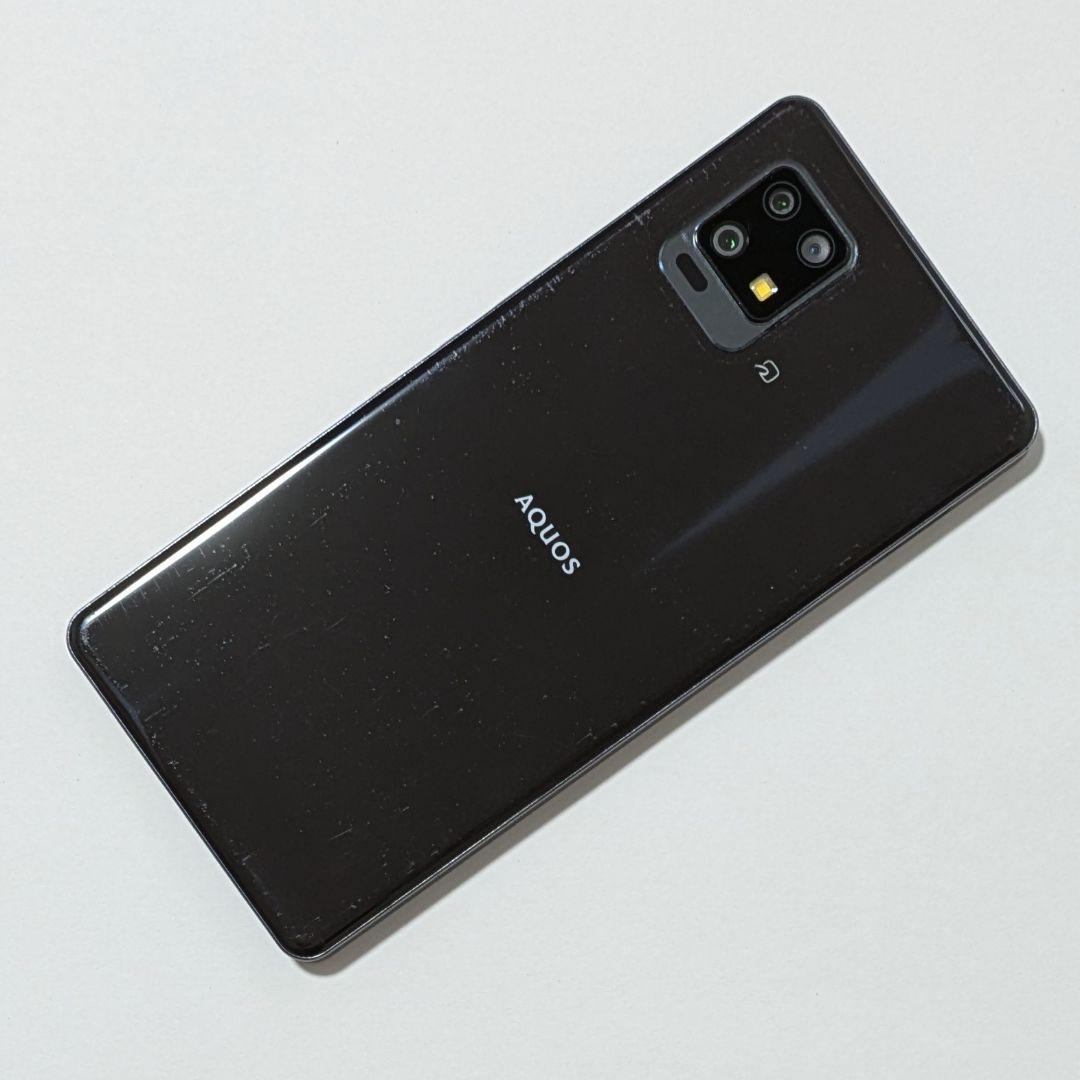 液晶美品】AQUOS zero6 A102SH 黒 ソフトバンク SIMフリー - メルカリ