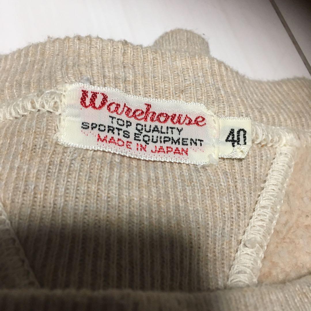 ベージュ Vネック トレーナー PROPERTY OF D.U. - メルカリ