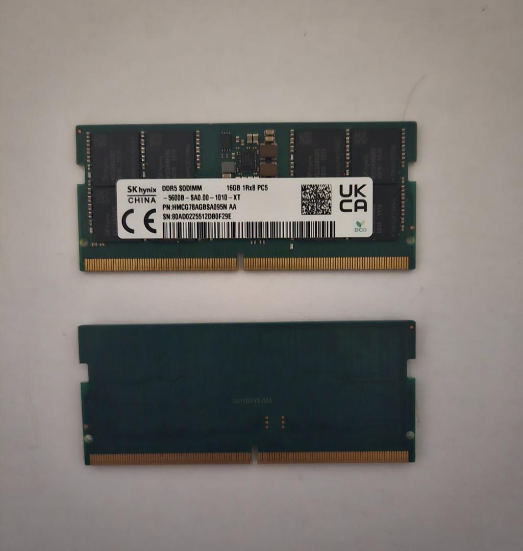 メモリ SK hynix S.O.DIMM 32GB（16GB×2）DDR5 - メルカリ