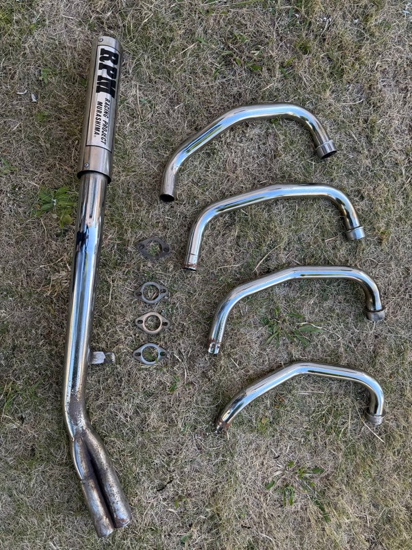 RPM マフラー ステンレススチール RPM F-TYPE HANDBEND CBX400F | 製品情報 | バイク用マフラー専門