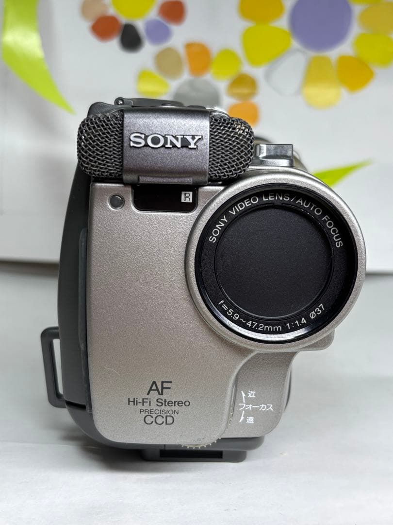 SONY CCD-TR1 handycam HI8 ビデオカメラ ジャンク - メルカリ