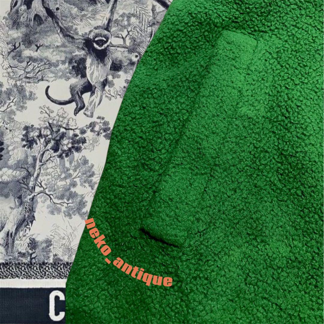 貴重希少クリスチャンディオールDior ウールツイード丸襟プリーツ