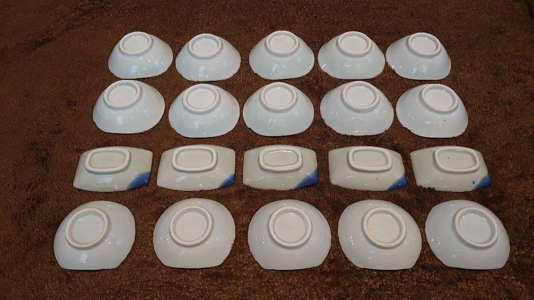 古伊万里 伊万里 豆皿 角皿 3種20客 - メルカリ