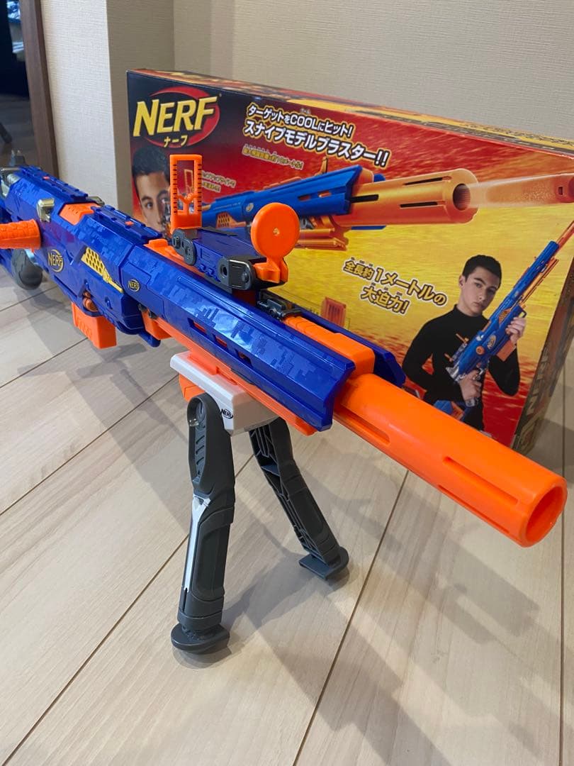 n*o様 【希少】箱付き ナーフ N-ストライク スナイパーショット