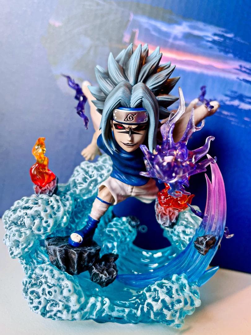 ナルト うちはサスケ 呪印状態 ガレージキット ワーコレサイズ