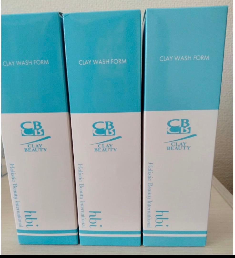 クレイビューティー　クレイウォッシュフォーム　3本 爆買WEEK ！ポイント最大+12％！】洗顔 洗顔料 洗顔フォーム 泥 クレイ