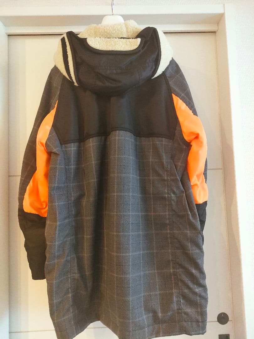 ジュンヤワタナベマン ウールチェックミリタリーコート2022AW - メルカリ