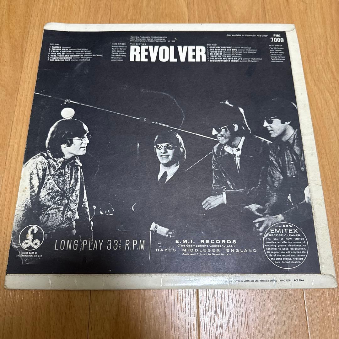 モノラル盤】The Beatles - Revolver 【デンマーク盤】