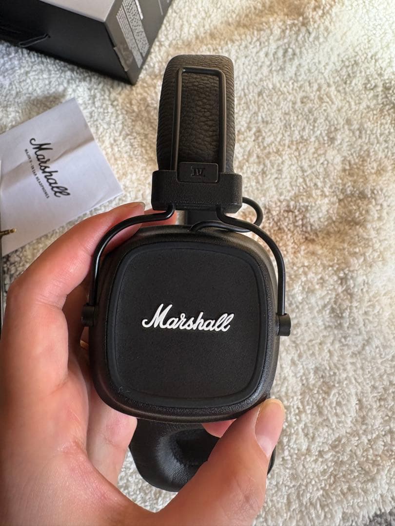 Marshall IV ワイヤレスヘッドホン ブラック - メルカリ