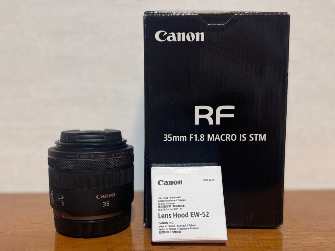 Canon RF 35mm F1.8 MACRO IS STM レンズフード付き RF35mmF1.8にメタルレンズフードをつけてみた – mono-logue