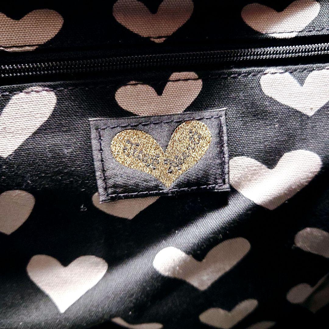 美品 Think Bee! ミッドナイトラブリー ラージショルダーバッグ 保存袋