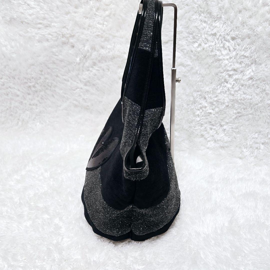 美品 Think Bee! ミッドナイトラブリー ラージショルダーバッグ 保存袋