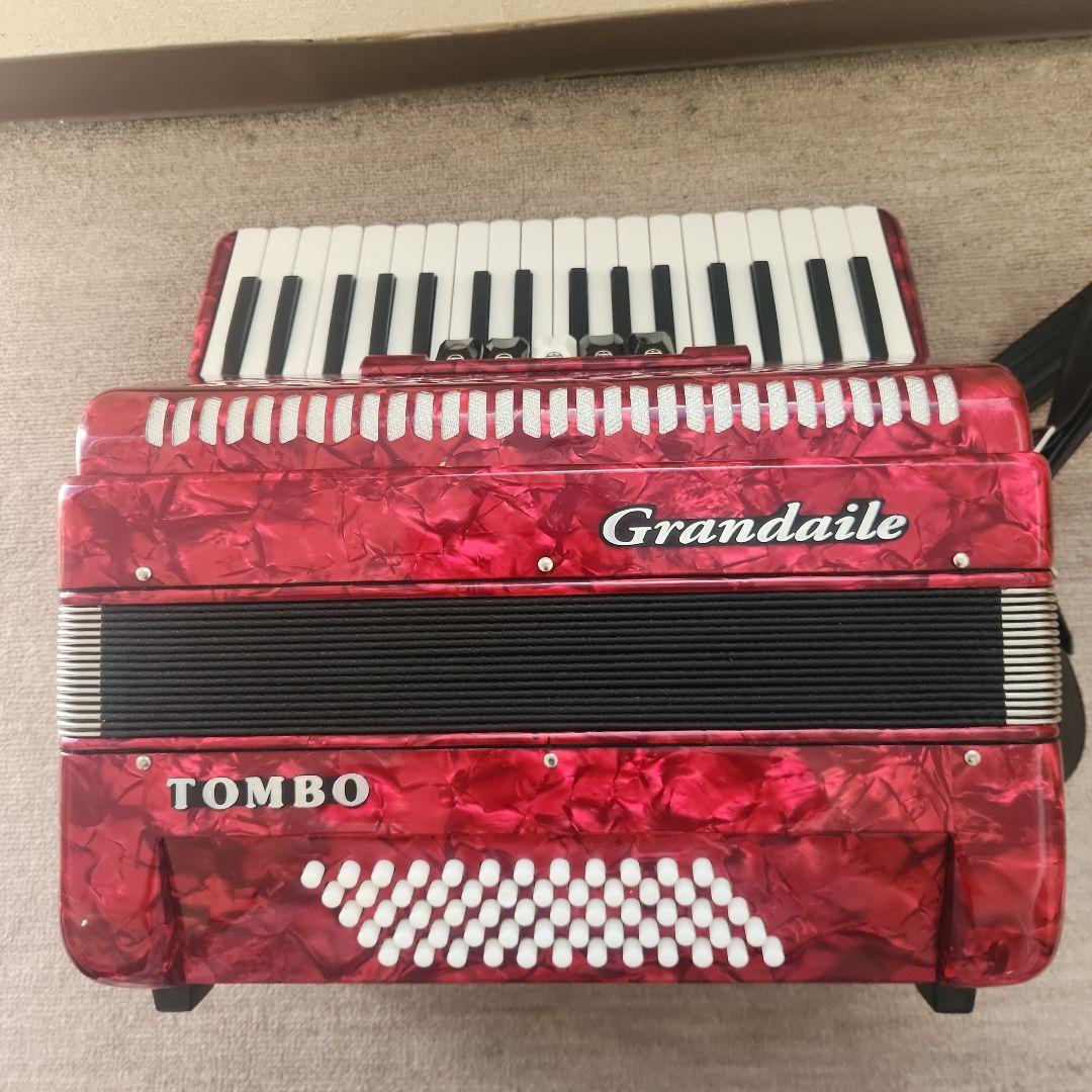 トンボアコーディオン GT60B コスモレッド - メルカリ